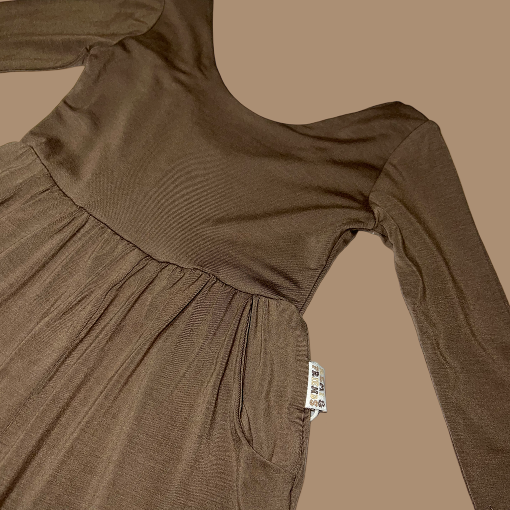 4T chocolate bamboo jumper