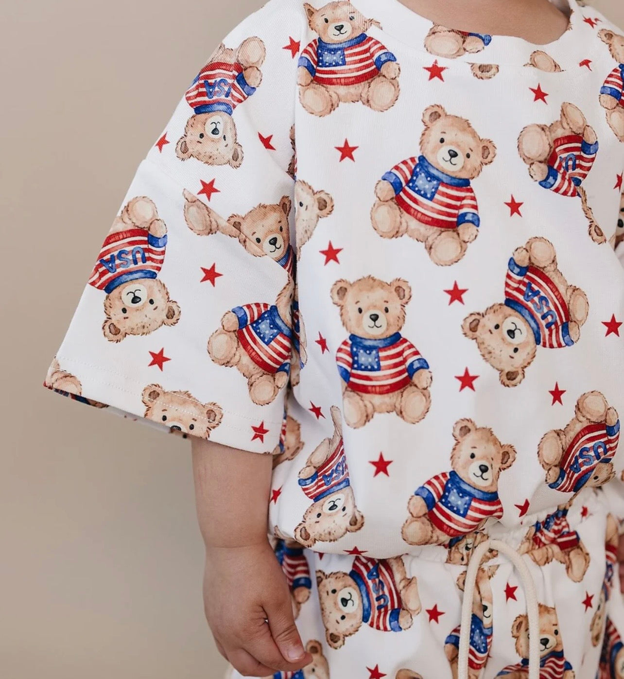 american bear short set