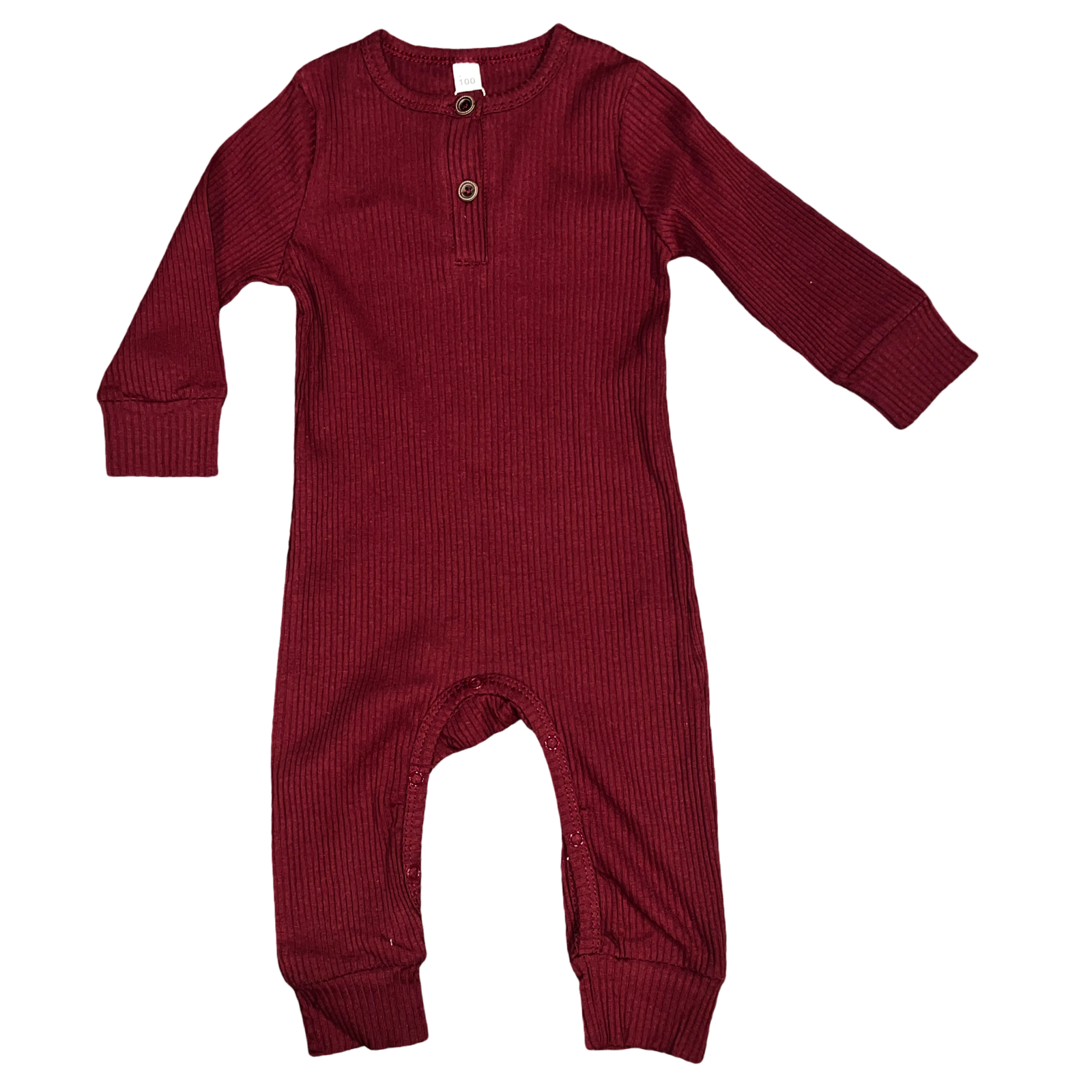 12-18M burgundy ribbed jumper