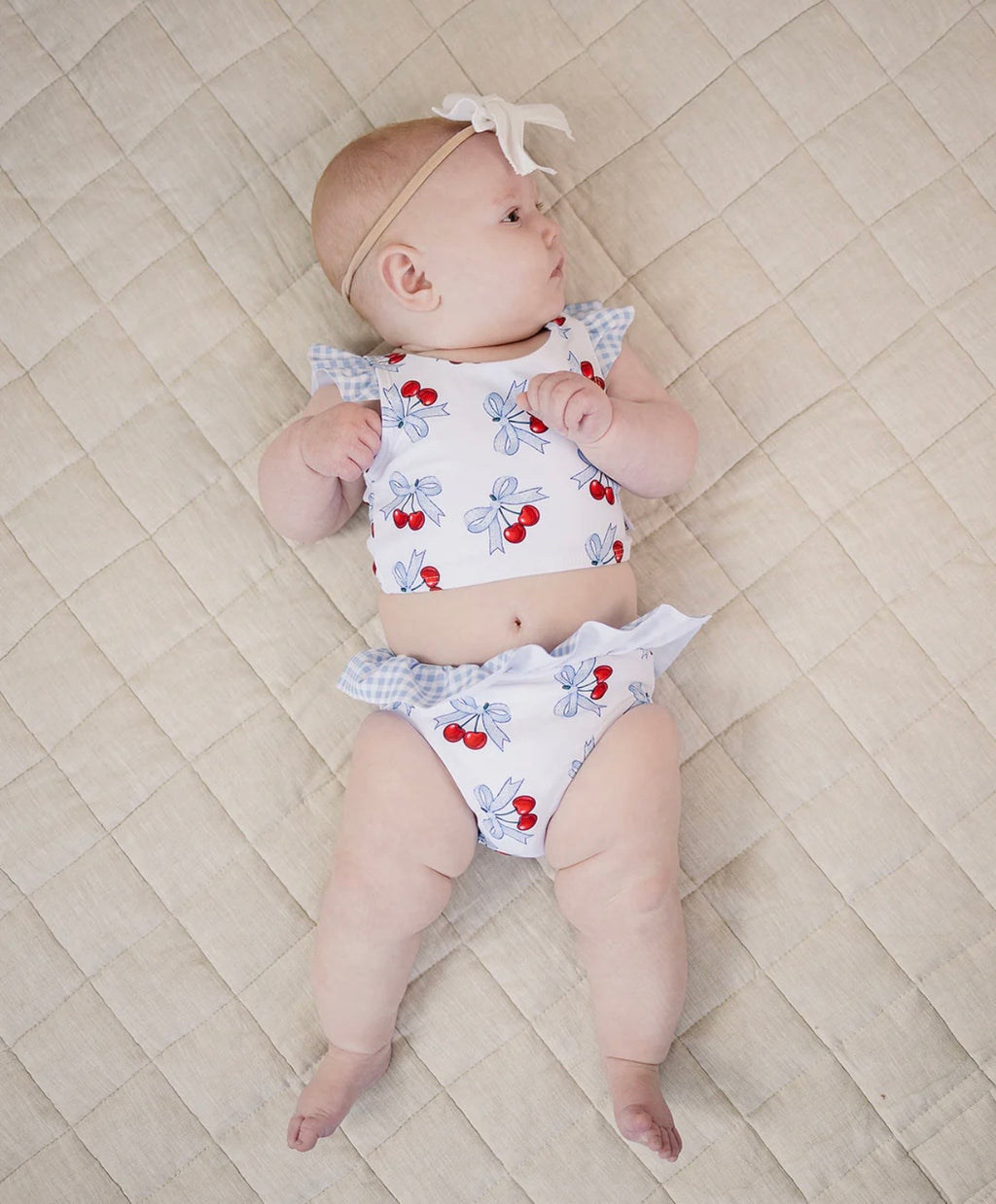 blue cherry swim 2pc