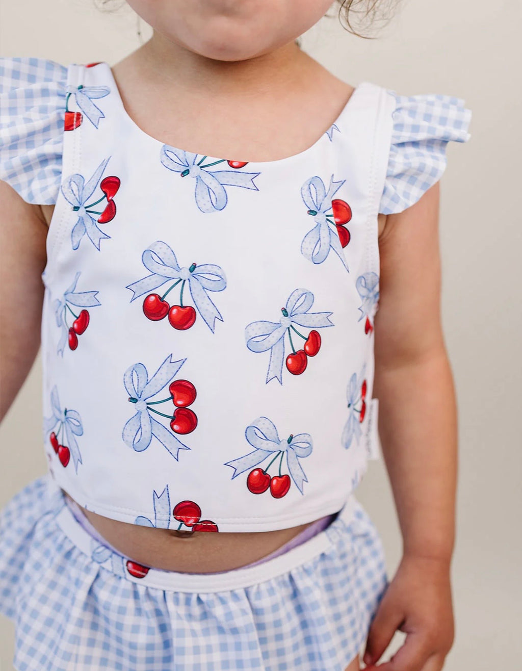blue cherry swim 2pc