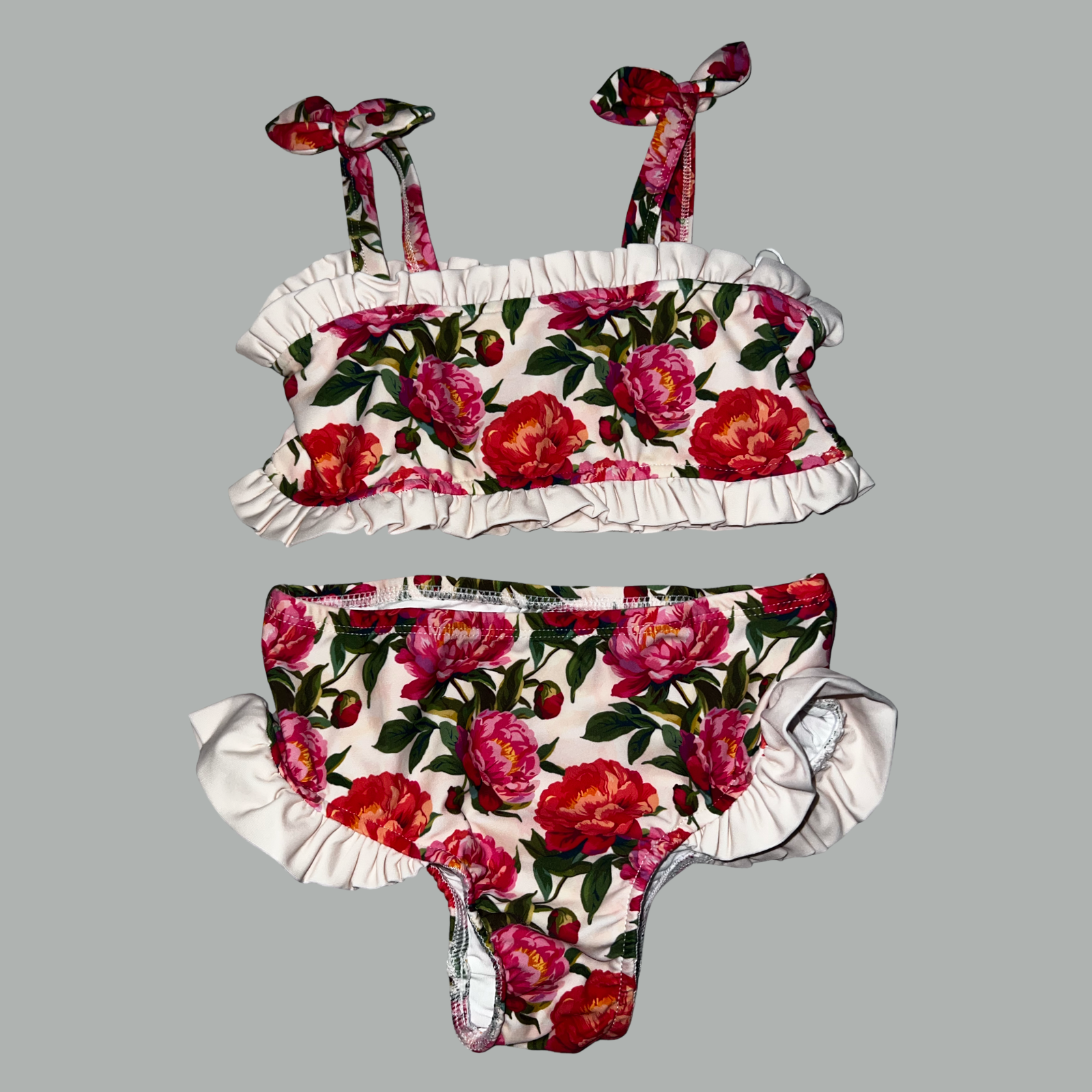 3T floral swim 2pc