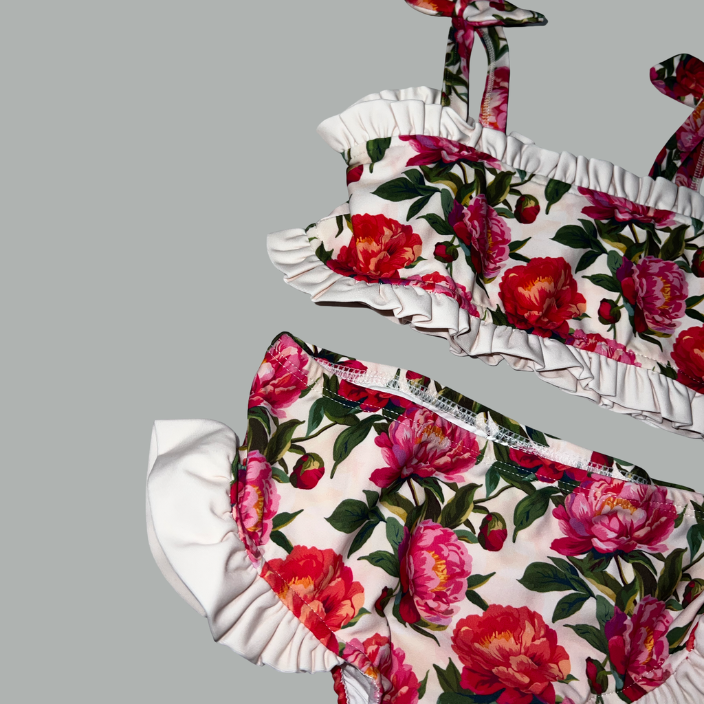 3T floral swim 2pc