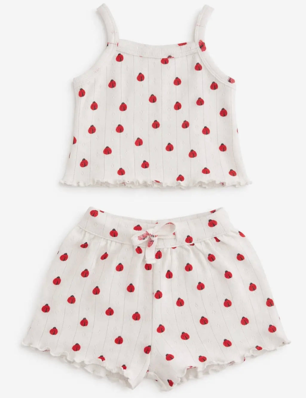 ladybug short set