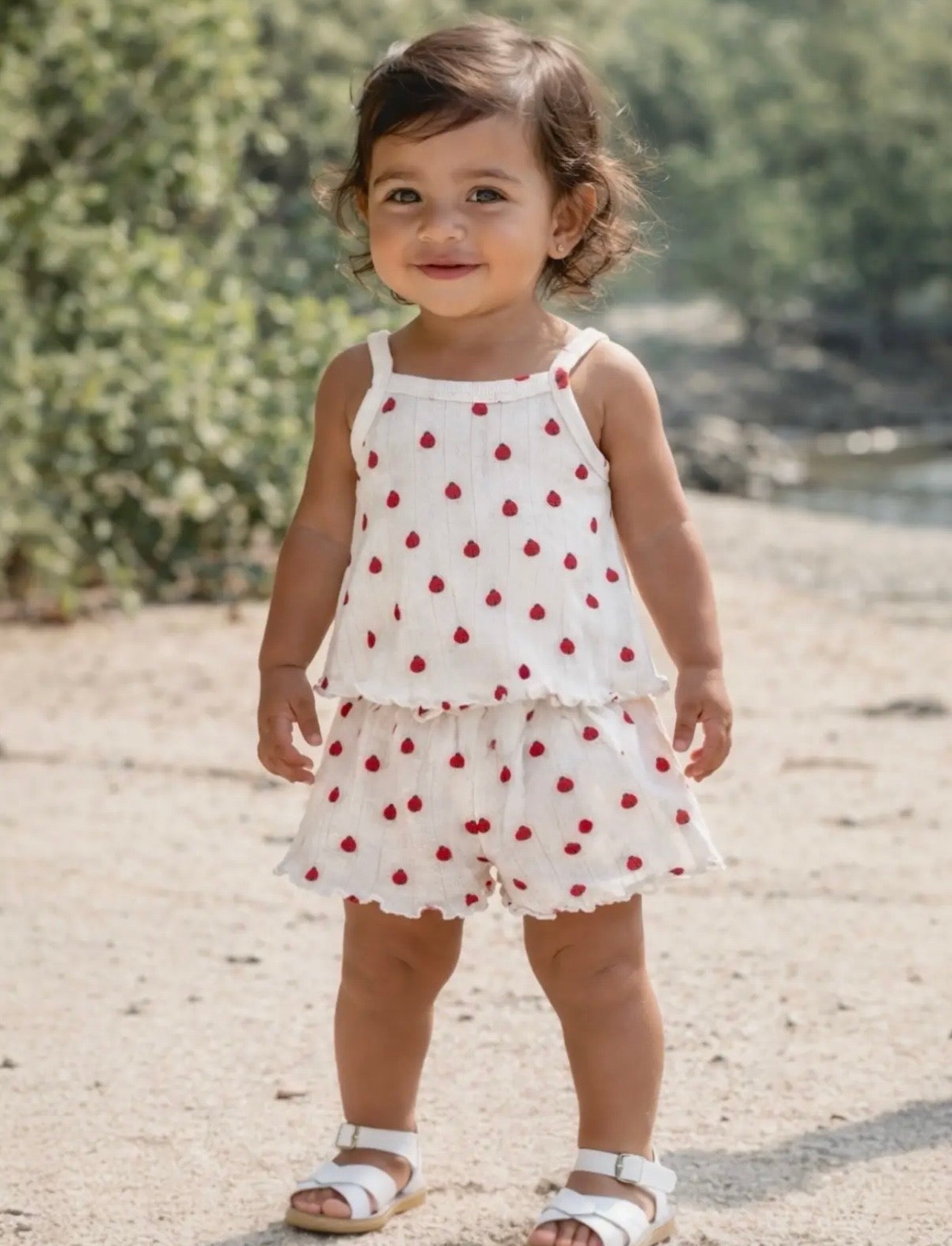 ladybug short set