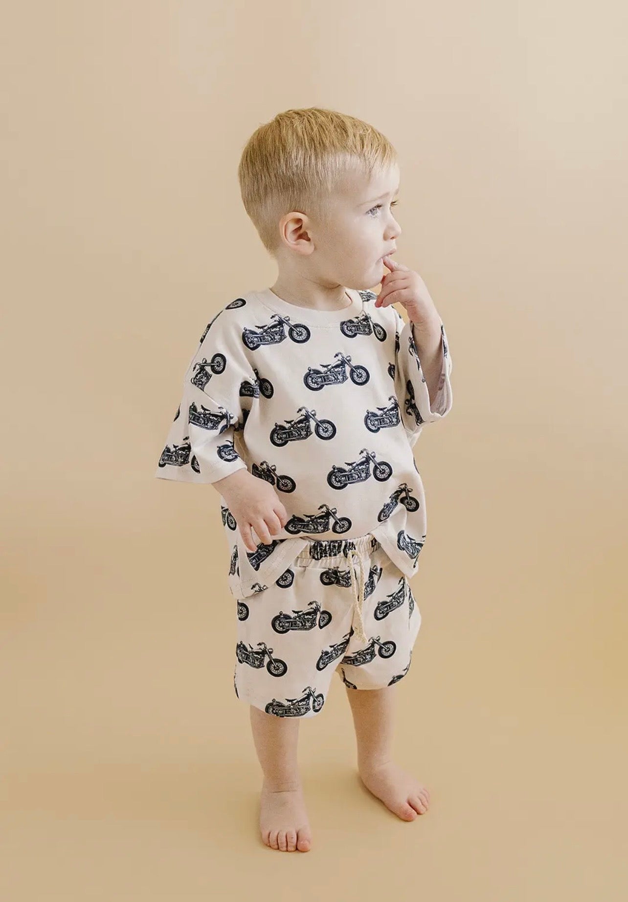 4T motorcycle short set