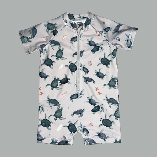 18-24M sea turtle swim romper