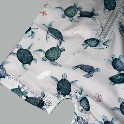 18-24M sea turtle swim romper